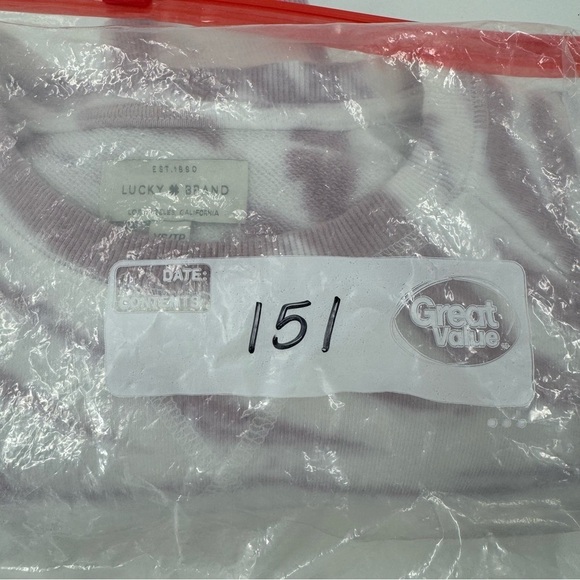 Lucky Brand Tie Dye Crewneck Sweatshirt - Picture 7 of 7